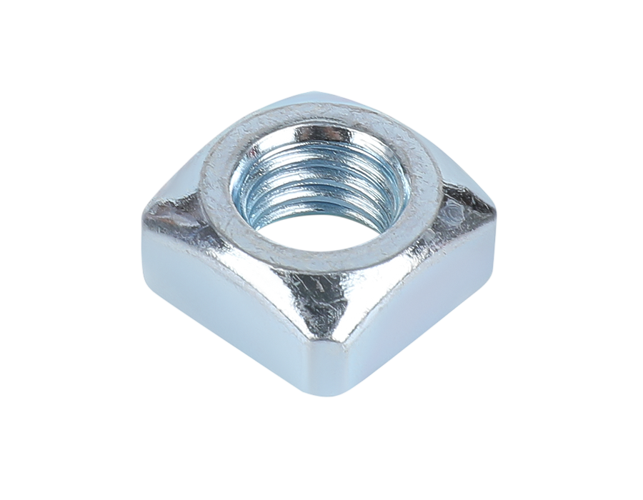 Zinc-plated square nuts