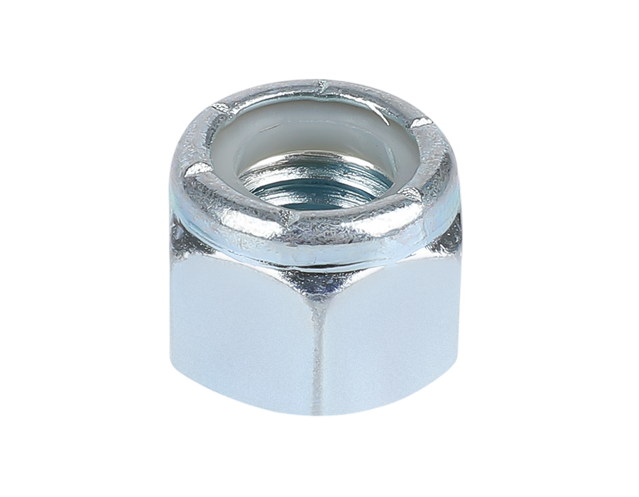 Zinc-plated nylon lock nuts