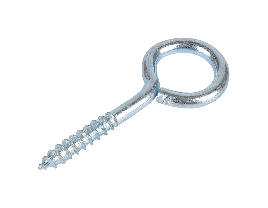 Zinc-plated sheep's eye screws