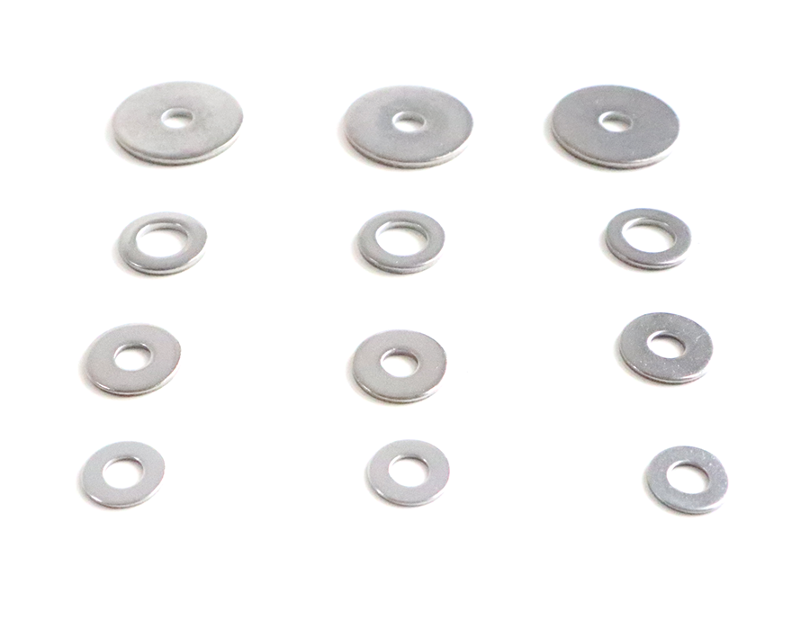 Stainless steel flat washers