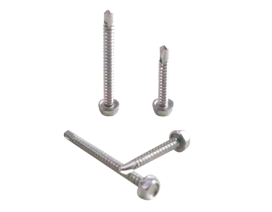 Stainless steel drilling screws