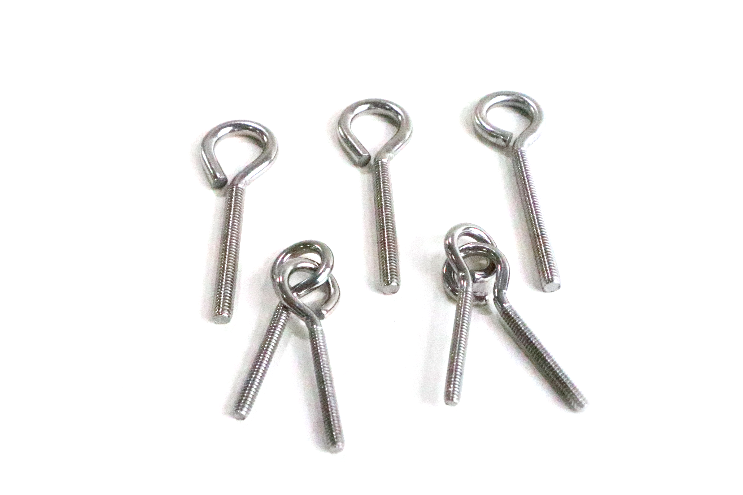 Stainless steel sheep eye screws